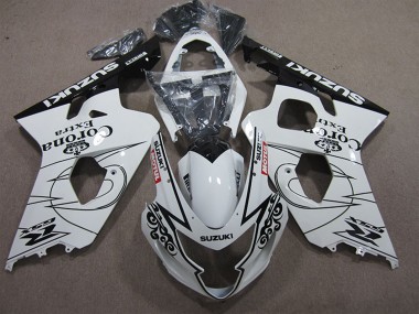 2004-2005 White Black Corona Extra Motul Suzuki GSXR 600 Motorcycle Fairings Australia
