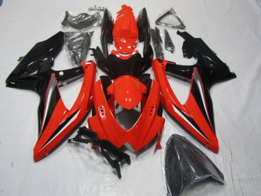 2008-2010 Red Black Suzuki GSXR 600 Motorcycle Fairings Australia