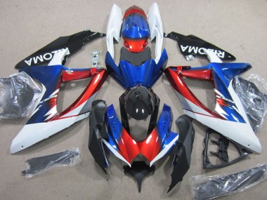 2008-2010 White Red Blue Black Rizoma Suzuki GSXR 600 Motorcycle Fairings Australia