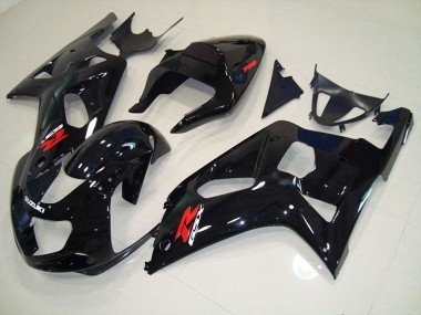 2001-2003 Glossy Black Suzuki GSXR 750 Motorcycle Fairings Australia