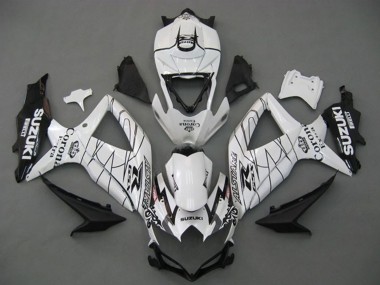 2008-2010 White Black Corona Extra Alstare Suzuki GSXR 750 Motorcycle Fairings Australia
