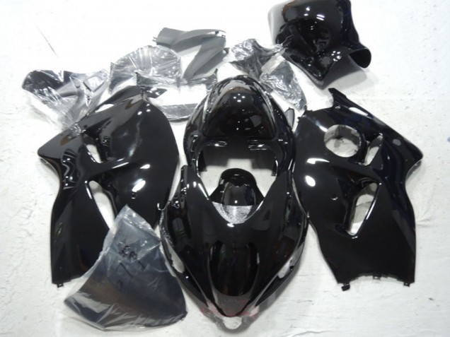 1996-2007 Glossy Black Suzuki GSXR 1300 Hayabusa Motorcycle Fairings Australia