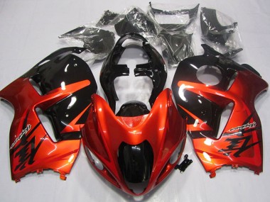 1996-2007 Orange Black Suzuki GSXR 1300 Hayabusa Motorcycle Fairings Australia
