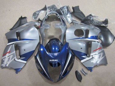1996-2007 Silver Blue Suzuki GSXR 1300 Hayabusa Motorcycle Fairings Australia