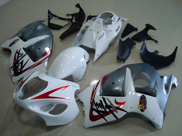 1996-2007 White Red Matte Grey Suzuki GSXR 1300 Hayabusa Motorcycle Fairings Australia