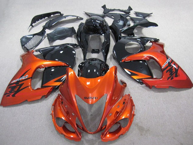 2008-2020 Orange Black Suzuki GSXR 1300 Hayabusa Motorcycle Fairings Australia