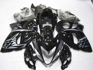 2008-2020 Glossy Black Silver Suzuki GSXR 1300 Hayabusa Motorcycle Fairings Australia
