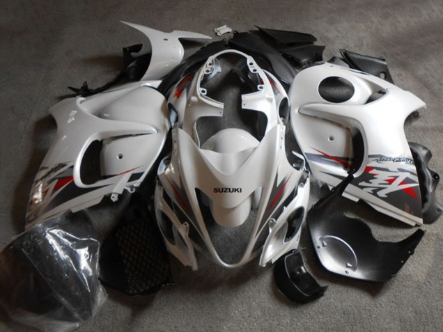 2008-2020 White Black Suzuki GSXR 1300 Hayabusa Motorcycle Fairing Australia