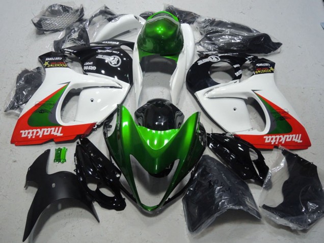 2008-2020 White Green Red Makita Suzuki GSXR 1300 Hayabusa Motorcycle Fairings Australia