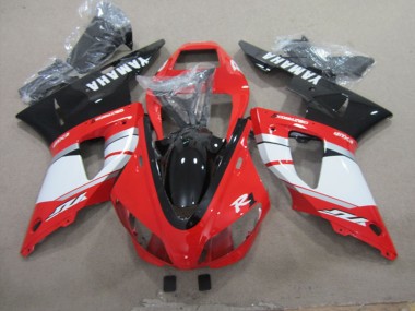 1998-1999 Red White Silver Glossy Black Yamaha YZF R1 Motorcycle Fairings Australia