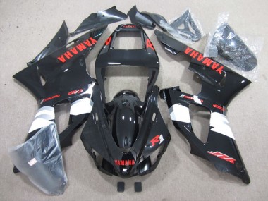 2009-2011 Glossy Black White Red Yamaha YZF R1 Motorcycle Fairings Australia