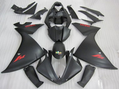 2009-2011 Matte Black Red Decal Yamaha YZF R1 Motorcycle Fairings Australia