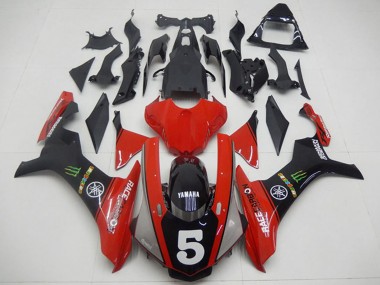2015-2019 Red Black Green Monster 5 Yamaha YZF R1 Motorcycle Fairings Australia