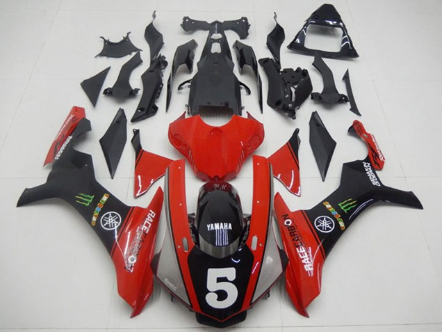 2015-2019 Red Black Green Monster 5 Yamaha YZF R1 Motorcycle Fairings Australia