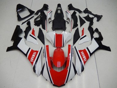 2015-2019 White Red Black Yamaha YZF R1 Motorcycle Fairings Australia