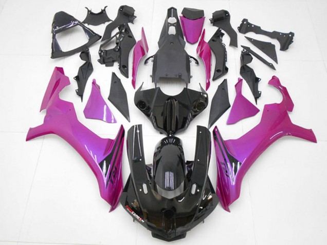 2015-2019 Glossy Black Pink Yamaha YZF R1 Motorcycle Fairings Australia
