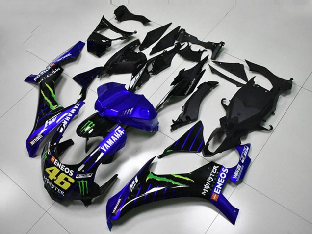 2015-2019 Blue White Black Green ENEOS Monster M1 46 Yamaha YZF R1 Motorcycle Fairings Australia