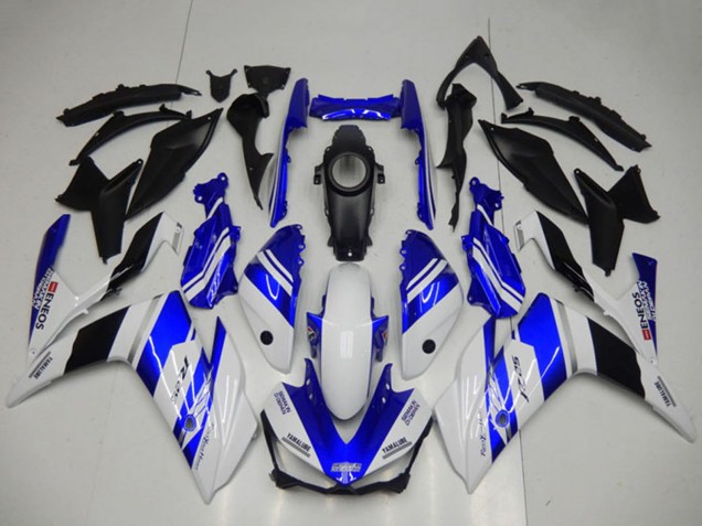 2015-2018 White Blue Black Yamalube ENEOS Yamaha YZF R3 Motorcycle Fairings Australia