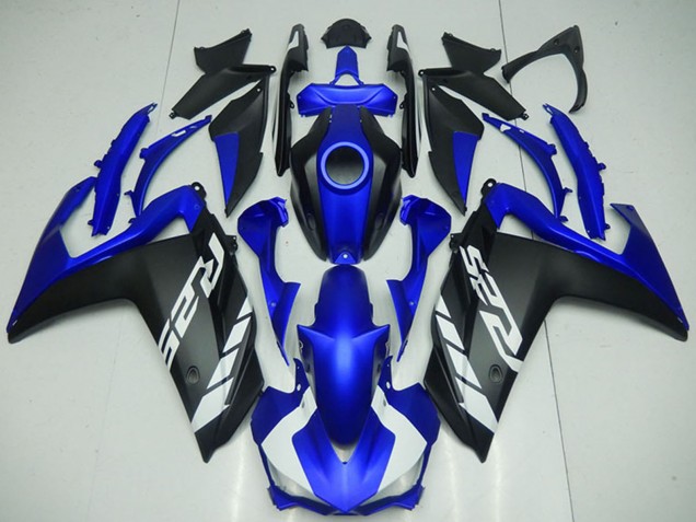 2015-2018 Blue Matte Black Yamaha YZF R3 Motorcycle Fairings Australia