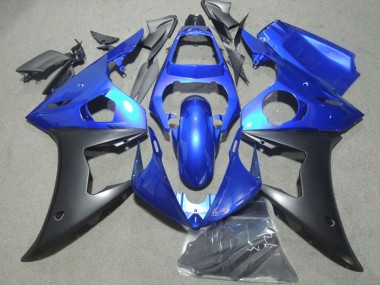 2003-2004 Blue Matte Black Yamaha YZF R6 Motorcycle Fairing Australia