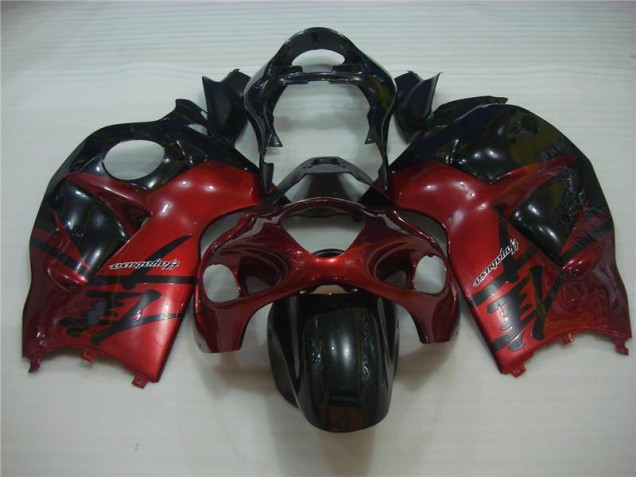 1996-2007 Red Black Suzuki GSXR 1300 Hayabusa Motorcycle Fairings & Bodywork Australia