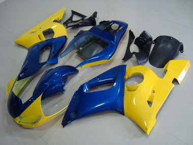 1998-2002 Yellow Blue Yamaha YZF R6 Fairing Kit & Bodywork Australia