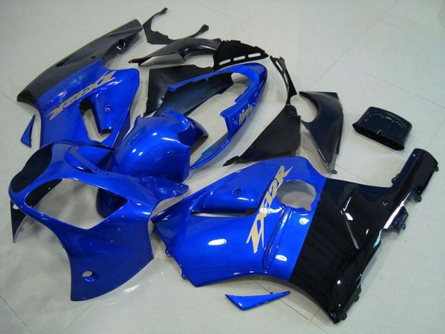 2000-2001 Blue Black Kawasaki Ninja ZX12R Motorcycle Fairings Australia