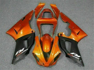 2000-2001 Orange Yamaha YZF R1 Motorcycle Fairings & Bodywork Australia