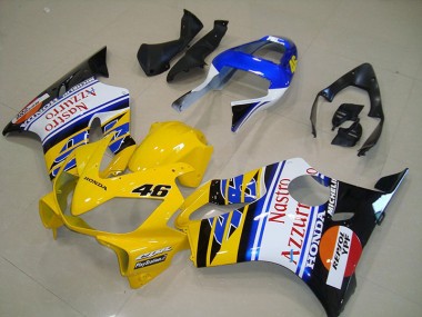 2001-2003 Yellow Honda CBR600 F4I Motorcycle Fairings Australia