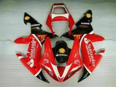 2002-2003 Red Yamaha YZF R1 Full Fairing Kit Australia