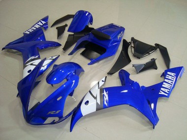 2002-2003 White Blue Yamaha YZF R1 Motorcycle Fairings Australia