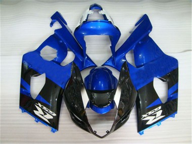 2003-2004 Black Blue Suzuki GSXR 1000 Motorcycle Fairings Australia