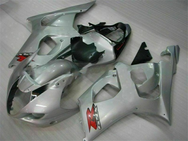2003-2004 Silver Suzuki GSXR 1000 Full Fairing Kit Australia