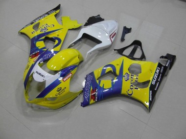 2003-2004 Yellow Corona Suzuki GSXR 1000 Motorcycle Fairings Australia