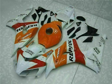 2004-2005 Orange White Honda CBR1000RR Motorcycle Fairings Australia