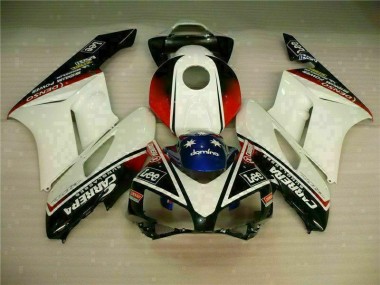 2004-2005 White Black Honda CBR1000RR Full Fairing Kit Australia