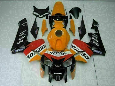 2005-2006 Orange Honda CBR600RR Plastics Motorcycle Fairings Australia