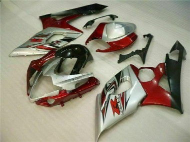 2005-2006 Red White Suzuki GSXR 1000 Fairing Kit & Bodywork Australia