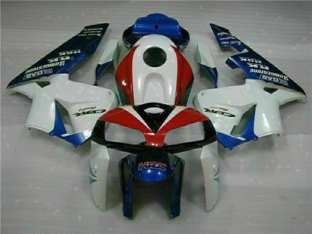 2005-2006 White Blue Honda CBR600RR Motorcycle Fairings & Bodywork Australia