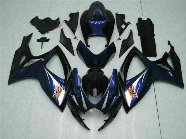 2006-2007 Black Blue Suzuki GSXR 600/750 Motorcycle Fairings Australia