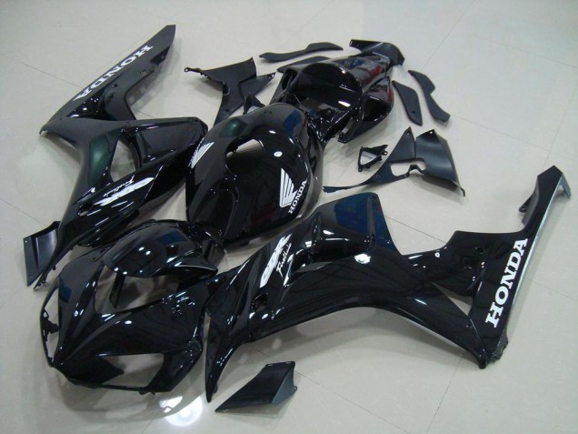 2006-2007 Black Silver Decals Honda CBR1000RR Motorcycle Fairings Australia