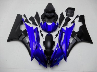 2006-2007 Blue Black Yamaha YZF R6 Motorcycle Fairings & Bodywork Australia