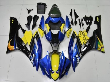 2006-2007 Blue Shark Yamaha YZF R6 Motorcycle Fairings Australia