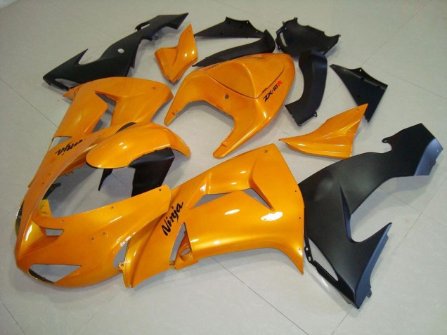 2006-2007 Orange Kawasaki Ninja ZX10R Motorcycle Fairings Australia