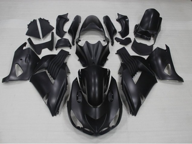 2006-2011 Matte Black Kawasaki Ninja ZX14R Motorcycle Fairings & Bodywork Australia