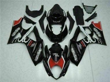 2007-2008 Black Suzuki GSXR 1000 ABS Fairing Kit Australia