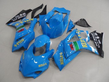 2007-2008 Blue Rizla Race Suzuki GSXR 1000 Motorcycle Fairings Australia