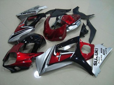 2007-2008 Red Black Silver Suzuki GSXR 1000 Motorcycle Fairings & Bodywork Australia
