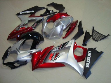 2007-2008 Red Black Silver Suzuki GSXR 1000 Motorcycle Fairings Australia