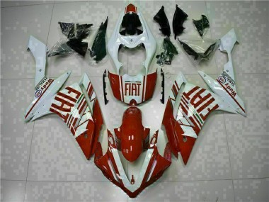 2007-2008 Red White Yamaha YZF R1 Motorcycle Fairings & Bodywork Australia